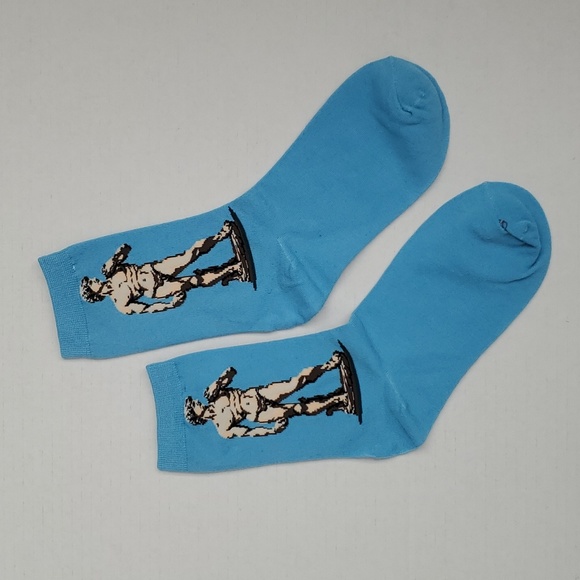 Italian Dream Set - Michaelangelo David Statue Tie and Sock Set - Picture 2 of 5